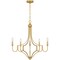 Quoizel Mabel Chandelier 5 Lights Light Gold MAB5026LG - alternate 1